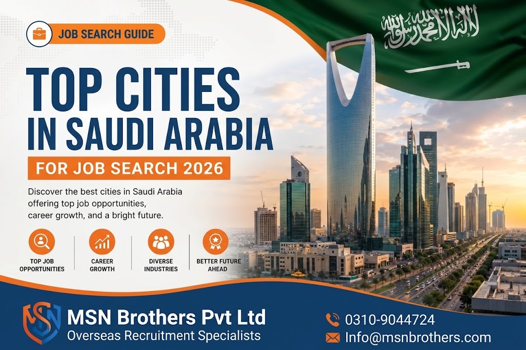 Top Cities in Saudi Arabia for Job Search 2026